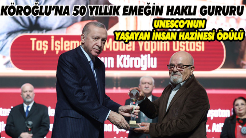 50 YILLIK EMEĞİN HAKLI GURURU