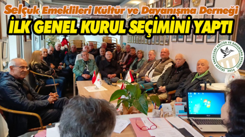 SELÇUK’UN EMEKLİLERİ BİRARAYA GELDİ